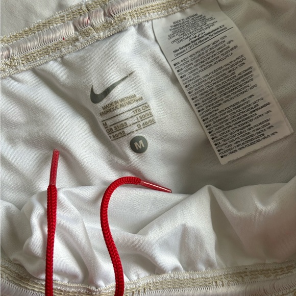 2007-2008 Vintage Arsenal FC Nike Jersey Shorts White Medium - Picture 11 of 11